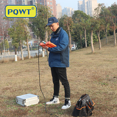 تجهیزات اکتشاف زمین شناسی PQWT GT1000A آشکارساز آب برد بلند 18 کانال