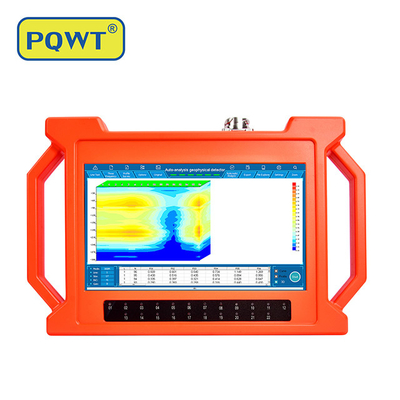 PQWT-GT2000A زیرزمینی آب عمیق چاه حفاری 2000m تجزیه و تحلیل نقشه 3D خودکار تشخیص سریع آب زیرزمینی