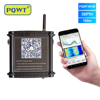 PQWT- M100 دستگاه آب شناس تلفن همراه برای عمق 100M