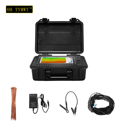 TYM سری D 500m آب یاب چاه زیرزمینی 16 کانال تجهیزات زمین شناسی