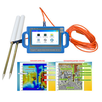 آشکارساز آب زیرزمینی PQWT S300 با عمق 300 متر و نمایشگر LCD چند فرکانسی