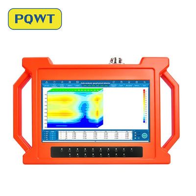 PQWT-GT2000A زیرزمینی آب عمیق چاه حفاری 2000m تجزیه و تحلیل نقشه 3D خودکار تشخیص سریع آب زیرزمینی
