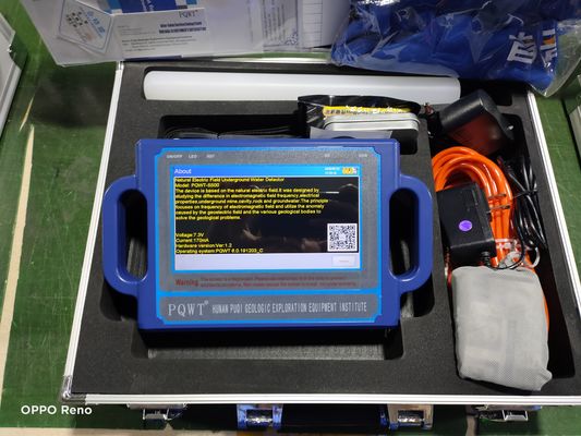 آشکارساز آب PQWT با دقت 95%، فرکانس 36/40/56 و محدوده اندازه‌گیری 0mV-2000mV برای مکان‌یابی آب زیرزمینی
