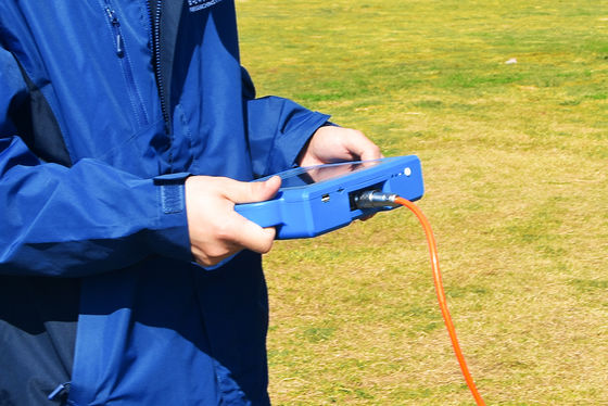 آشکارساز آب PQWT S150 با 8 کانال و فرکانس 0-1000mV برای تشخیص الکترومغناطیسی آب زیرزمینی