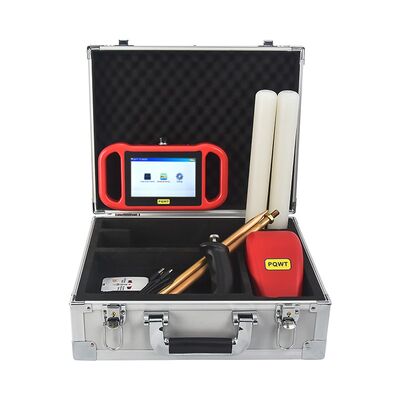 PQWT-TCM Water Detector با صفحه لمسی 33 فرکانس LCD و 1500m محدوده جستجوی سطح برای بررسی ژئوفیزیکی