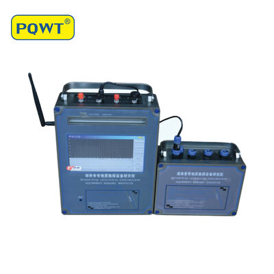 PQWT TC1200 مقاومت متر و آب زیرزمینی با 1500m عمق نقشه برداری خودکار و پشتیبانی چند زبان