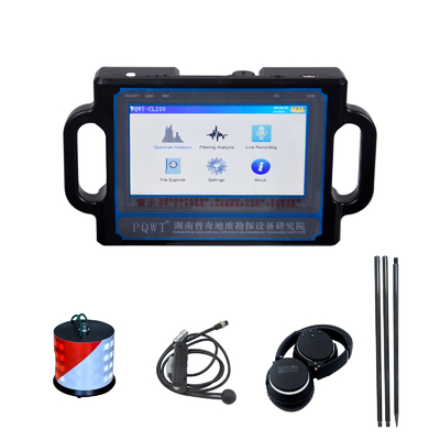 فناوری دستگاه صدا یاب نشتی آب PQWT CL400 عمق طیف 4M