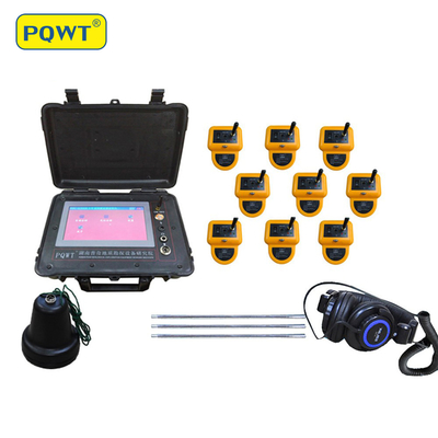 PQWT CL900 تجهیزات نشت یاب آب تجاری 8 متر لوله کشی استخر تشخیص نشت یابی