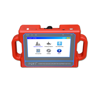 دستگاه ردیاب آب 150 متری PQWT زیرزمینی PQWT S150 DC12V 4000 میلی آمپر ساعت