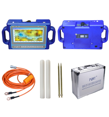 حفاری چاه آب زیرزمینی 500M صنعتی Fresh Result Water Detector PQWT S500