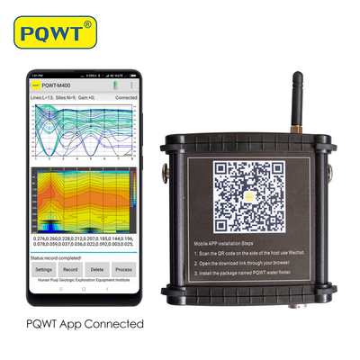 تجهیزات اکتشاف زمین شناسی PQWT M100 آشکارساز آب زیرزمینی عمیق 100M