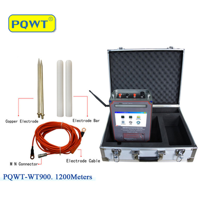 PQWT WT700 تجهیزات اکتشاف زمین شناسی ابزار تشخیص آب معدنی زیرزمینی