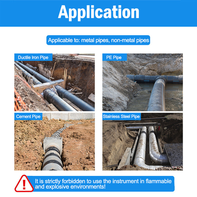 PD300 Utility Pipe Locators زیرزمینی فرستنده های درون خطی 8 متر عمق